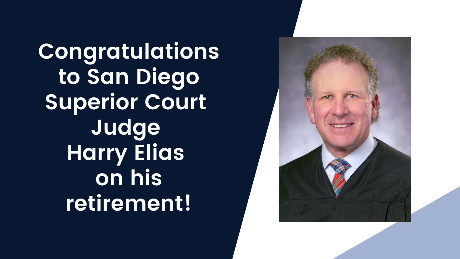 Judge Elias Retirement