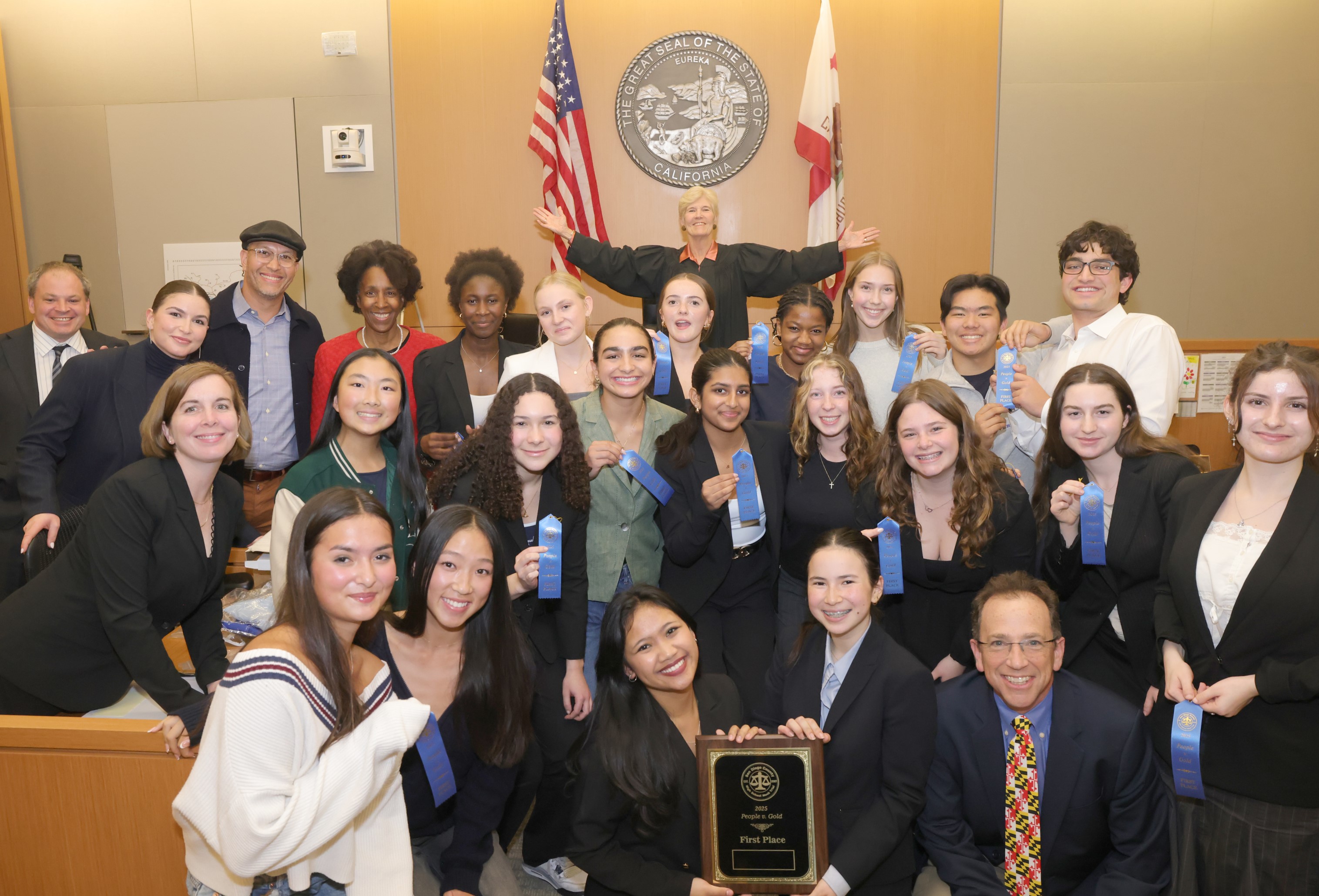 2025 Mock Trial Winners - La Jolla Country Day