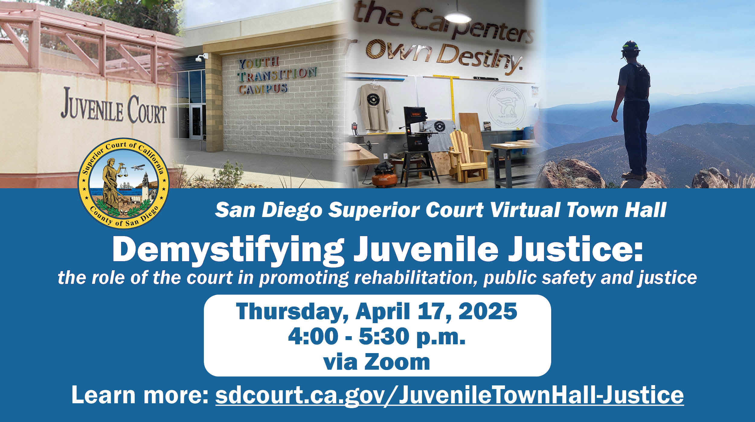 Juvenile Justice Town Hall - April 17 2025